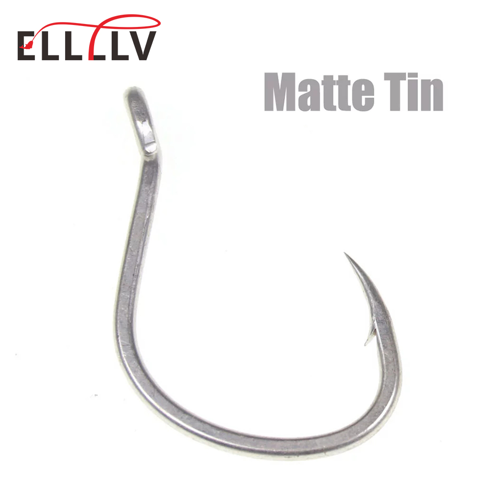 Fishing Hook Offset - 10 Uds. Anzuelos de agua salada