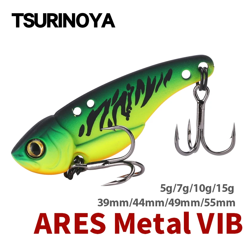 Fishing Hook Treble - TSURINOYA-señuelo duro de pesca de Metal