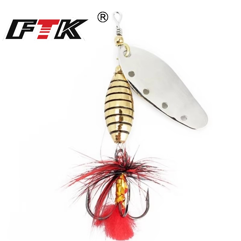 Fishing Hook Treble - FTK 6g 12g 16g cebo giratorio