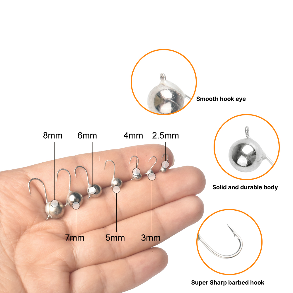Fishing Hook Offset - MUUNN 5 señuelos de pesca en