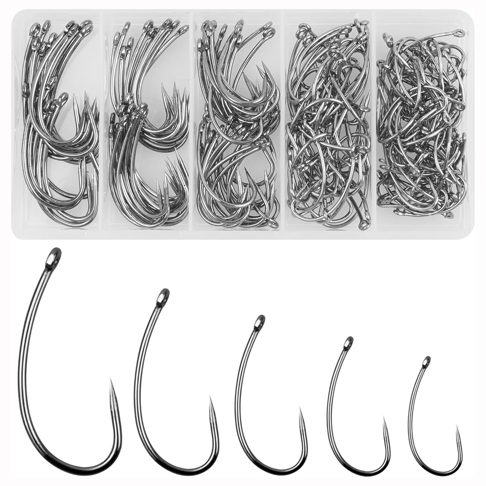 Anzuelos de pesca sin escobill - Fishing Hook Assortment reseña y precio