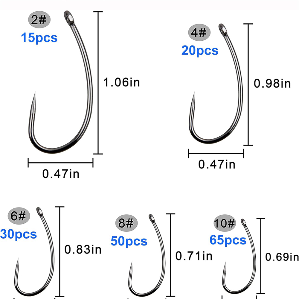 Anzuelos de pesca sin escobill - Fishing Hook Assortment reseña y precio