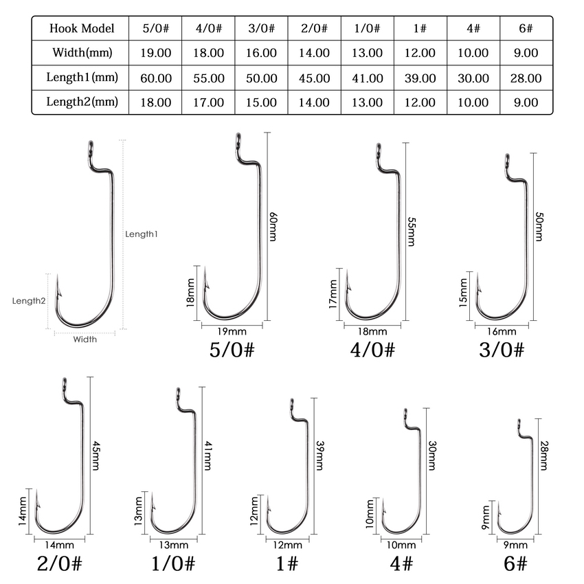 Anzuelos de pesca de acero con - Fishing Hook Barbless reseña y precio