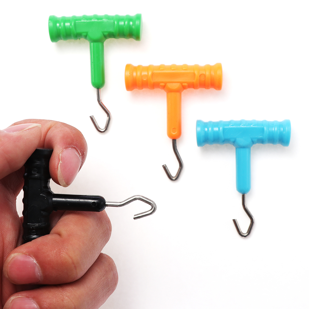 Gancho de nudo liso de acero i - Fishing Hook Remover reseña y precio