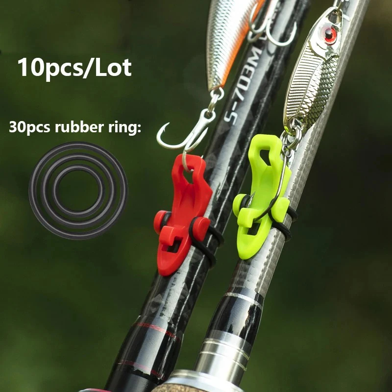 10 unidades de soportes de seg - Fishing Hook Jig reseña y precio